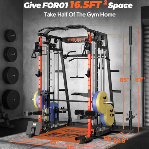 FEIERDUN Power Cage Smith Machine FOR01
