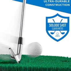 Fiberbuilt Golf 5’ x 3’ Practice Station Black