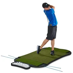Fiberbuilt Golf 6’x4′ Hourglass Pro Studio Mat Kit Green