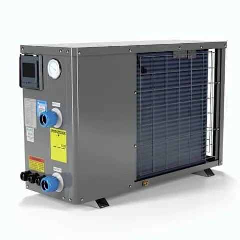 FibroPool Swimming Pool Heat Pump FH255 55,000 BTU Gray