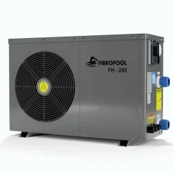 FibroPool Swimming Pool Heat Pump FH255 55,000 BTU Gray