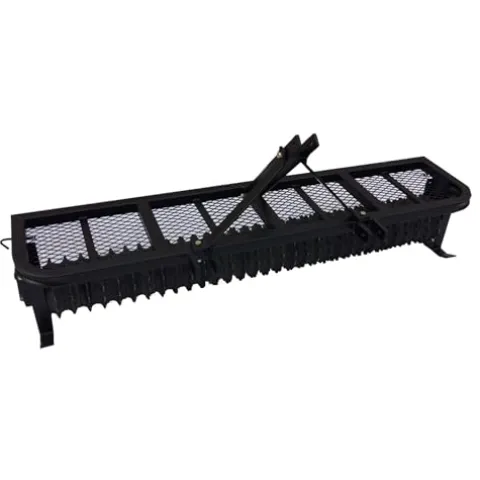 Field Tuff 5′ 3 Point Cultipacker with 26 Cast Iron Wheels, 60″ Working Width, Black