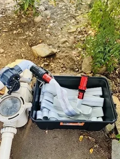 FireFighter1 100 Fire Hose for Instant Pool Water Access in Emergencies