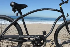Firmstrong Chief Man Single Speed Beach Cruiser Bicycle Matte Black
