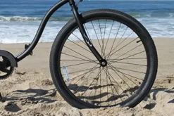 Firmstrong Chief Man Single Speed Beach Cruiser Bicycle Matte Black