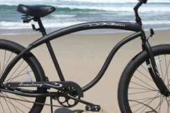 Firmstrong Men’s Beach Cruiser Bike 21-Speed 26-Inch Matte Black