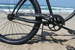Firmstrong Men’s Beach Cruiser Bike 21-Speed 26-Inch Matte Black