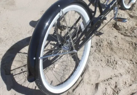 Firmstrong Urban Man Deluxe Beach Cruiser Bicycle Black