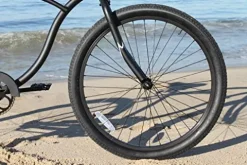 Firmstrong Urban Men’s Beach Cruiser Bike Single Speed 26 Inch Aluminum Matte Black