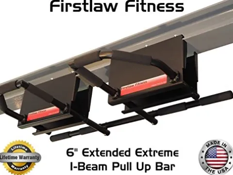 Firstlaw Fitness Extended Extreme I-Beam Pull Up Bar 6