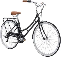 Firth Sports Nadine SE Women’s Aluminum Step-Thru City Bike Black