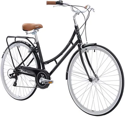 Firth Sports Nadine SE Women’s Aluminum Step-Thru City Bike Black