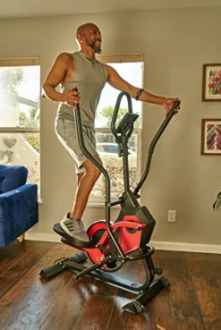 FITNATION by Echelon Flex Elliptical Trainer Red