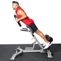 Fitness First Adjustable 45 Hyper Extension Black