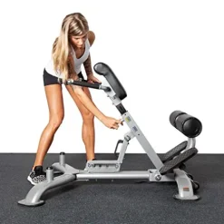 Fitness First Adjustable 45 Hyper Extension Black