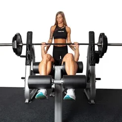 Fitness First Decline Bench Press with Olympic Weight Plate Storage Silver