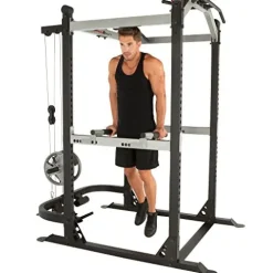 Fitness Reality X-Class Squat Rack Power Cage Black