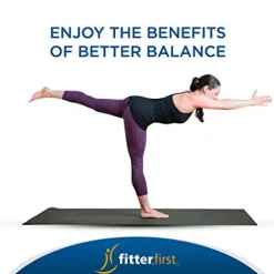 Fitterfirst Pro Fitter Downhill Ski Trainer and 3D Cross Trainer Tan