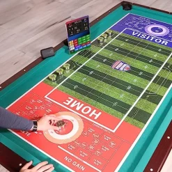 Fozzy Football Large Shuffleboard Style Football Game Multicolor