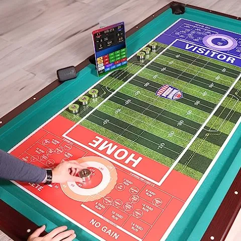 Fozzy Football Large Shuffleboard Style Football Game Multicolor