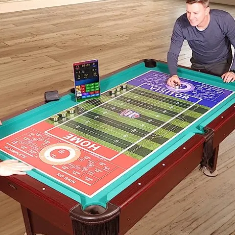 Fozzy Football Large Shuffleboard Style Football Game Multicolor