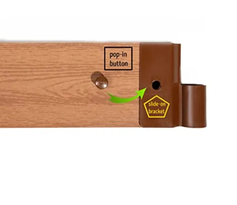 Frame It All Classic Sienna Walk-Through Inner Roboto 14′ x 16′ x 22″ Raised Garden Bed