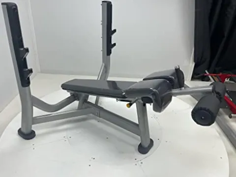 French Fitness Black Olympic Decline Bench (New)