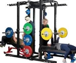 French Fitness DHR80 Double Half Rack New