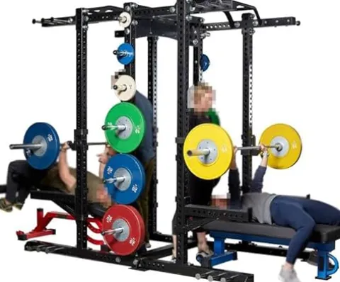 French Fitness DHR80 Double Half Rack New