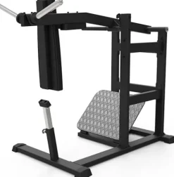 French Fitness FFB Black Pendulum Squat Leg Press Machine