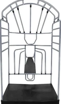 French Fitness FF-SC15 Stretch Cage – Premium Steel Construction – 398 lb Weight