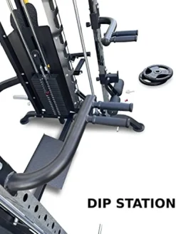 French Fitness FSR90 Functional Trainer Smith & Squat Rack Machine (New)