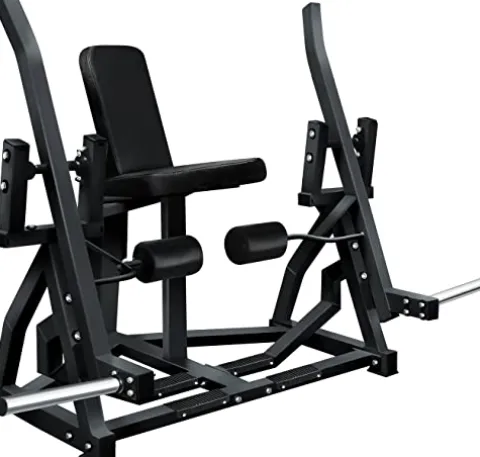 French Fitness Marin P/L Iso-Lateral Leg Extension (New) Black