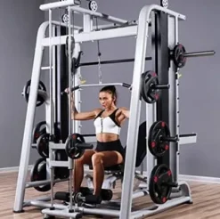 French Fitness MSC20 Counter Balanced Multi Smith Cable Machine