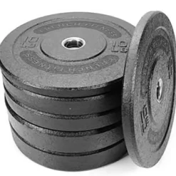 French Fitness Olympic Bumper Plate Set 380 lbs New