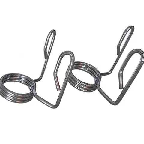 French Fitness Rubber Grip Weight Plate Set w/7 ft Olympic Bar 395 lbs + Bench