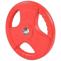 French Fitness Rubber Grip Olympic Plate Set 450 lbs (New)