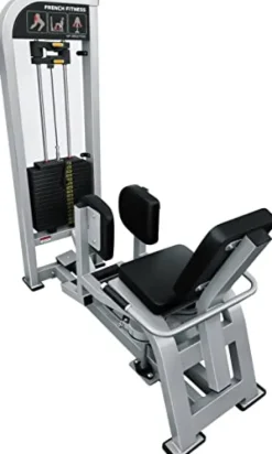 French Fitness Shasta Hip Abductor Outer Thigh Machine Silver