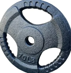 French Fitness Standard Cast Iron 1″ Weight Plate Set 450 lbs (New)