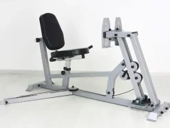 French Fitness X4 Home Gym System w/Leg Press Blue Black