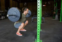 Fringe Sport 300lb Garage Gym Package with Bar & Bumper Plates Set