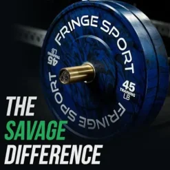 FringeSport Bumper Plates Set – Tie-Dye Tiger Stripe