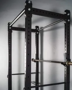 FringeSport Floor-Mounted Power Cage for Weightlifting & Pullups
