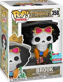 Funko Pop! One Piece Brook Fall Convention Exclusive Figure Multicolor