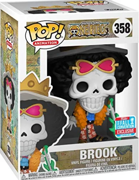 Funko Pop! One Piece Brook Fall Convention Exclusive Figure Multicolor