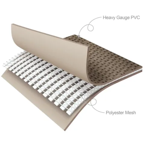 Funsicle Durable Rectangular Pool Cover for Oasis and Activity Pools Gray