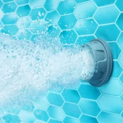 Funsicle Oasis Designer Above Ground Swimming Pool Chevron Rattan