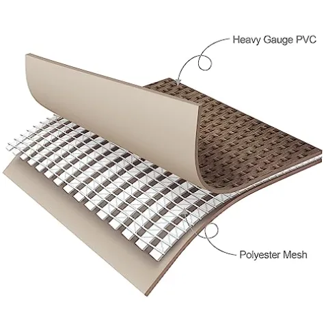 Funsicle Oasis Designer Rectangular Frame Pool Set Brown Basket