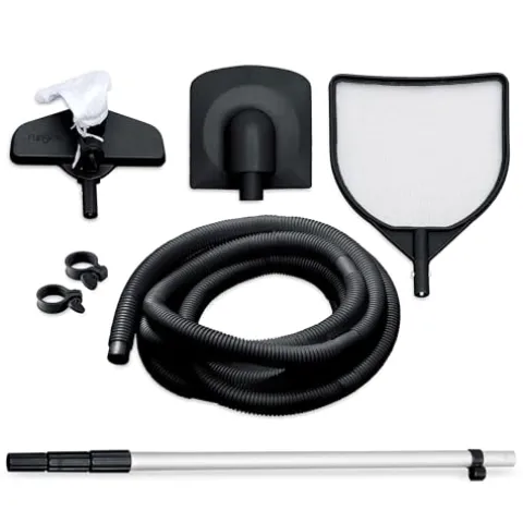 Funsicle Oasis Designer Rectangular Frame Above Ground Swimming Pool Dark Chevron Rattan