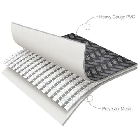 Funsicle Oasis Designer Rectangular Frame Above Ground Swimming Pool Dark Chevron Rattan